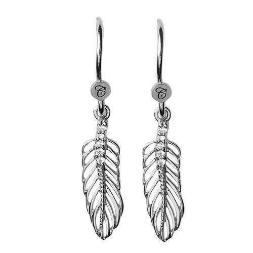 Image of Feathers Christina Collect 925 sterling sølv øreringe, model 670-S03